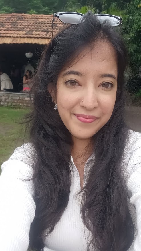 Saivi Rahul Joshi in her studio
